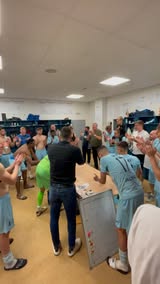 OSLAVA 🥳 Podívejte se na oslavu z kabiny po dalším domácím vítězství
