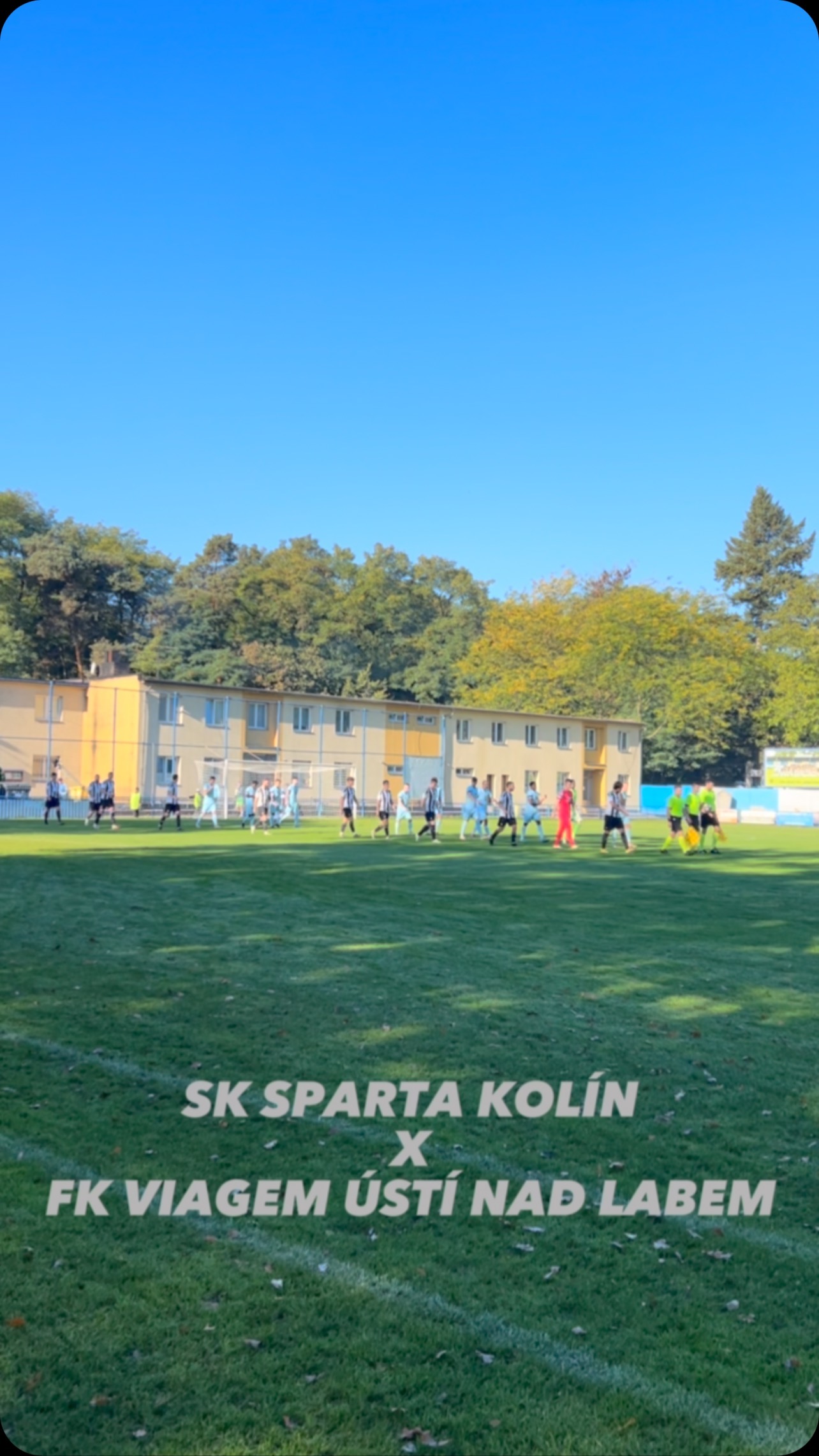 Sestřih z dnešního utkání proti SK Sparta Kolín