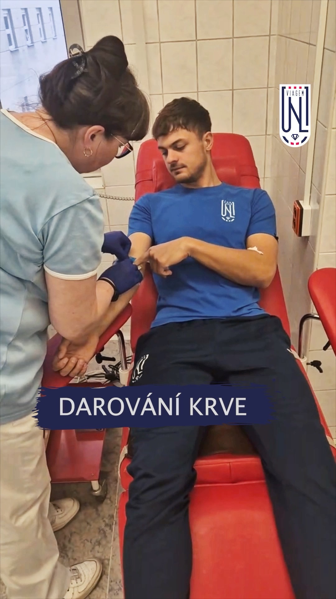 🩸 SOCIÁLNÍ PŘESAH | DAROVALI JSME KREV