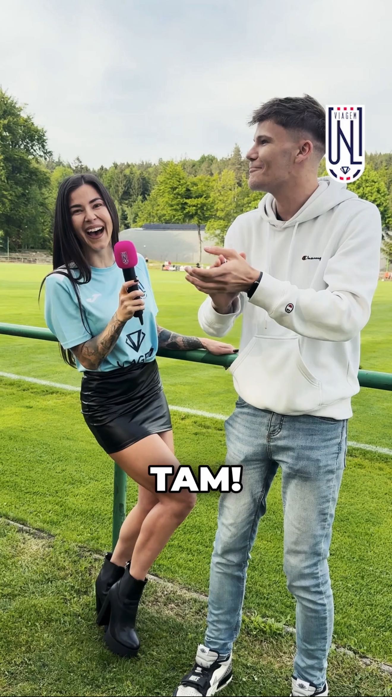 🎙️ Naše moderátorka Denča vyzpovídala fanouška Jablonce