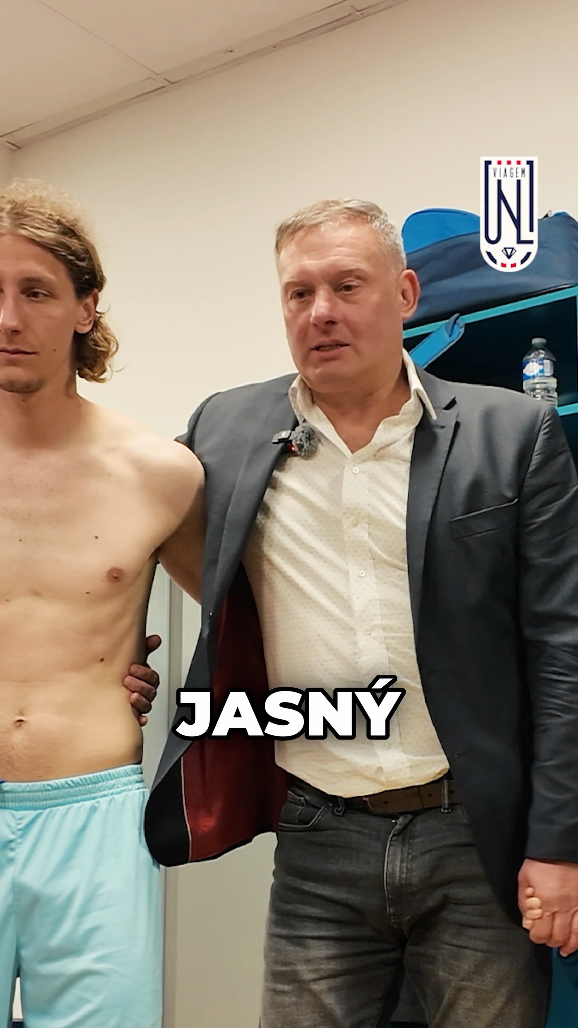 POHLED DO KABINY 👀 Trenér Habanec hodnotí bezprostředně po utkání zápas s Kolínem