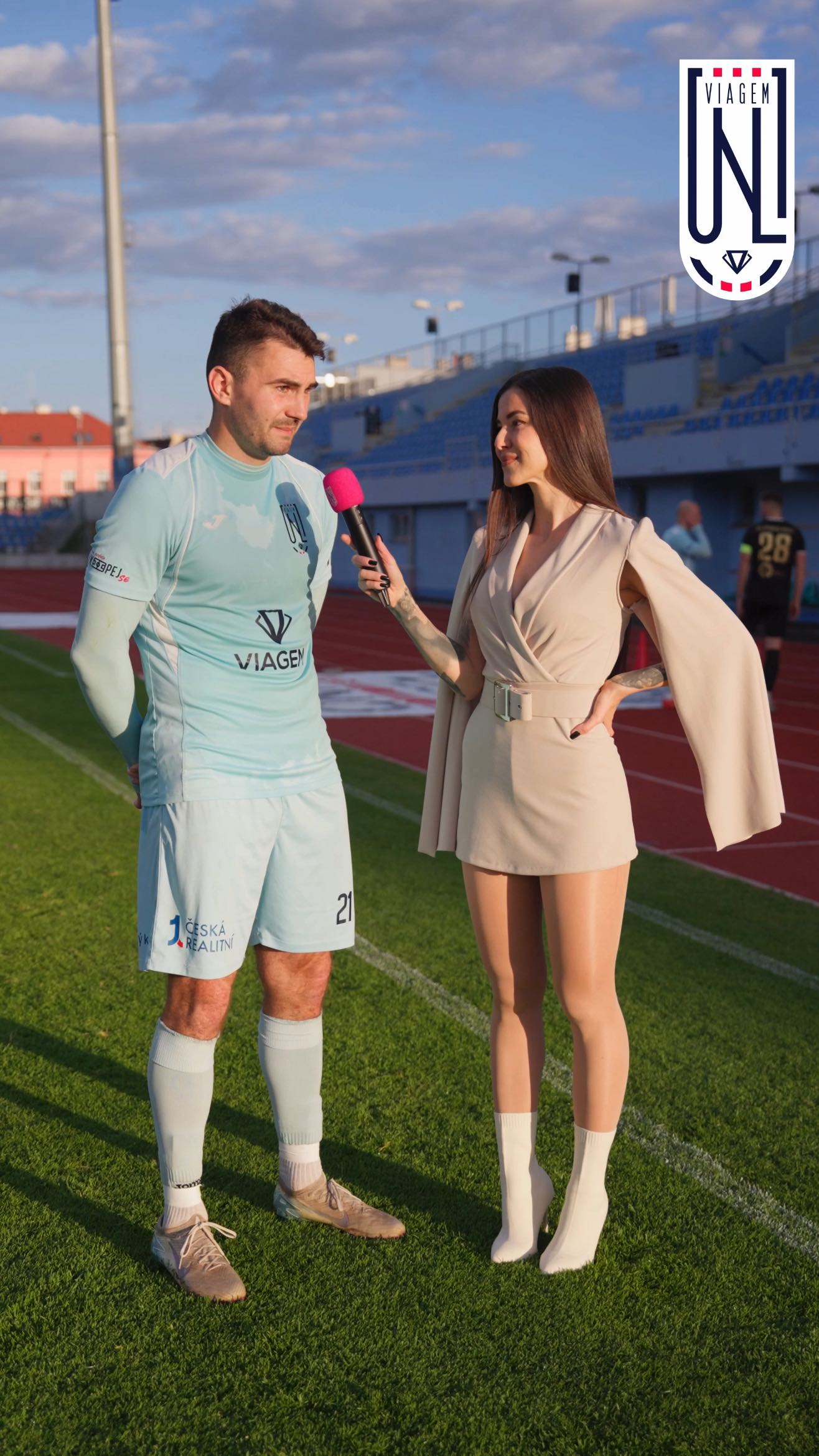 🎤 Pozápasový rozhovor: Naše moderátorka Denča si po utkání odchytla Ondřeje Žežulku, st…