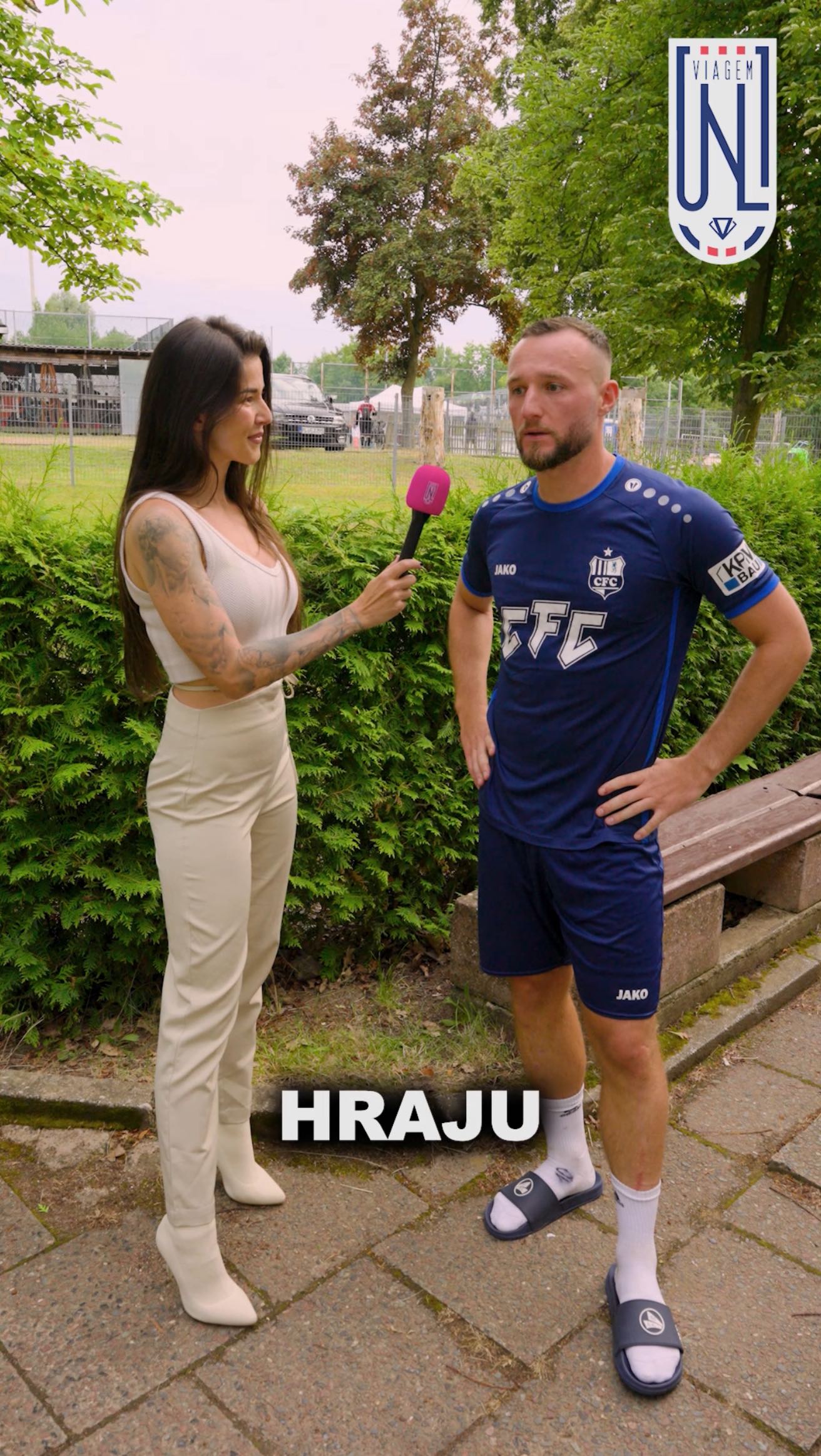 🎙️ Jak hodnotil přátelské utkání ofenzivní hráč Chemnitzu? 🇩🇪⚽Naše Denča si ho odchytil…