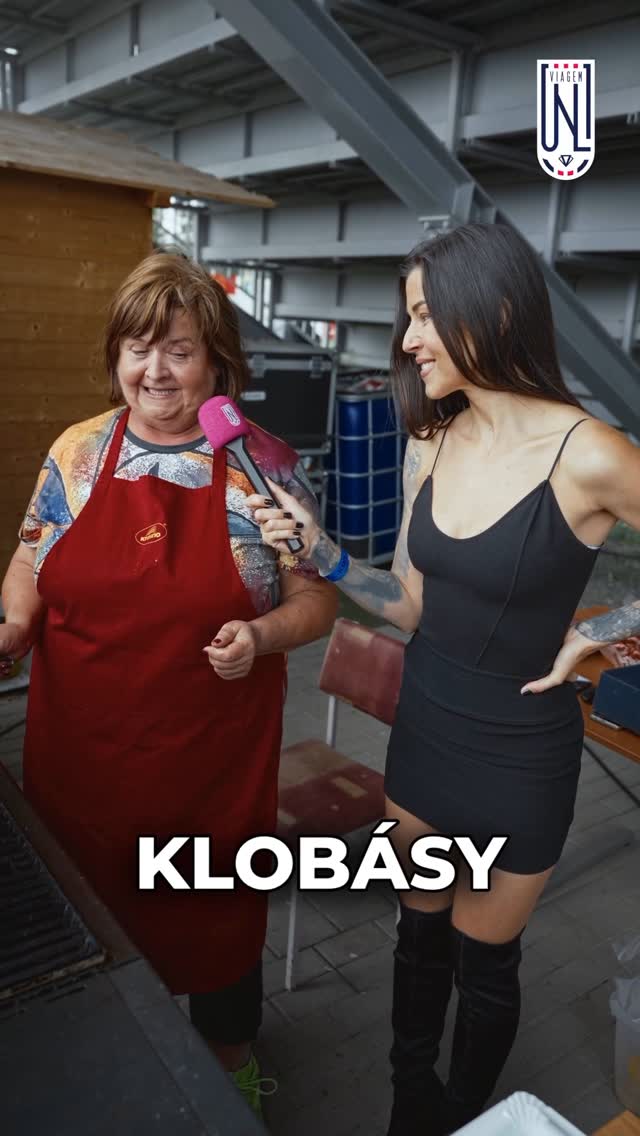 Naše moderátorka Denisa Gudelj vyrazila na inspekci ke stánku s klobásami.