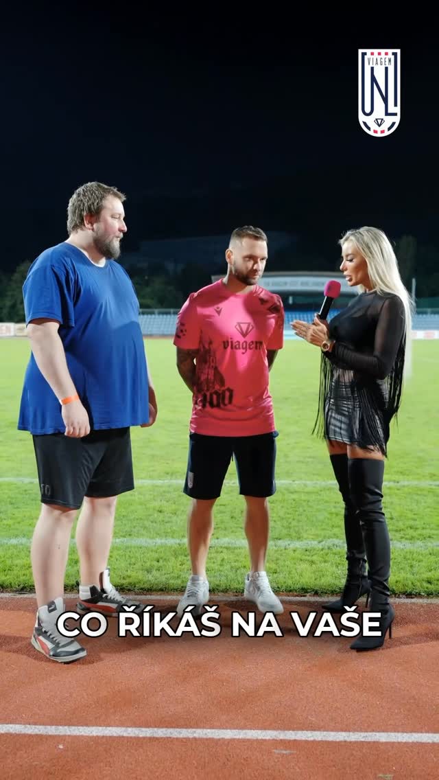 Pozápasový rozhovor s Antonínem Fantišem a Danem Brzákem.