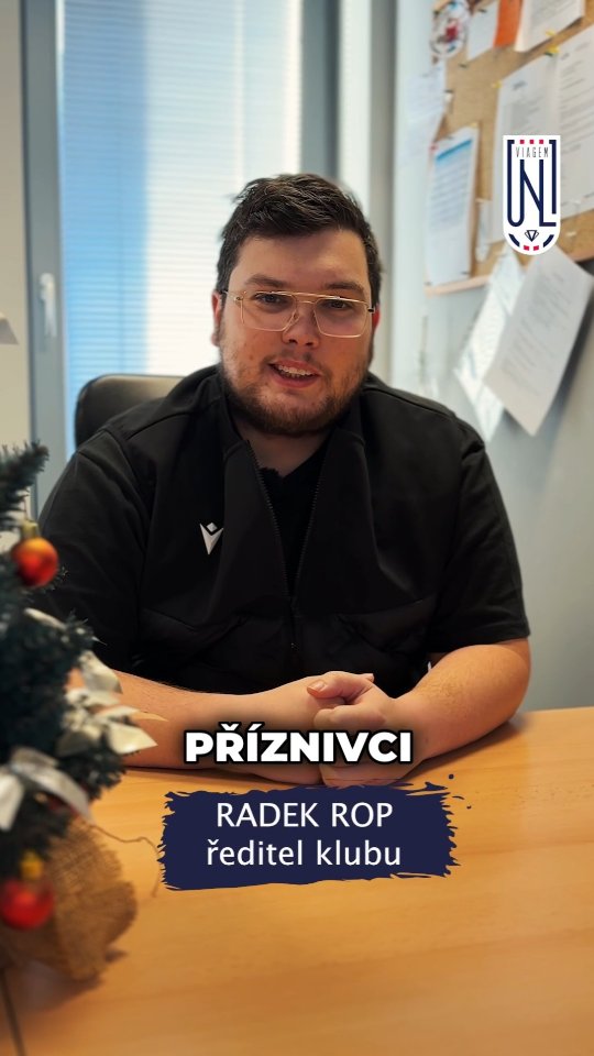 Pan ředitel klubu Radek Rop přeje všem vše nejlepší do nového roku! Hodně zdraví a úspěchů