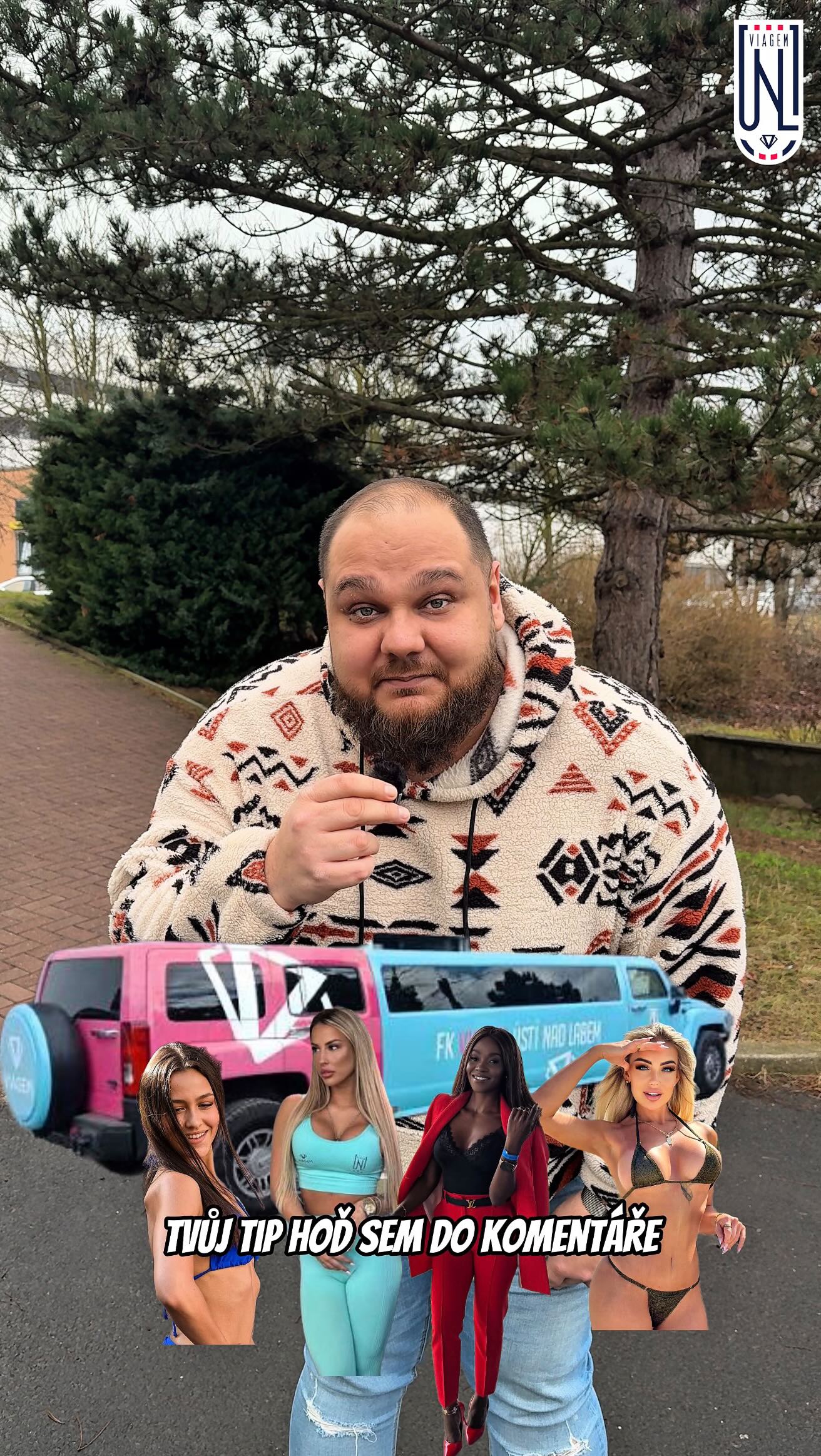 SOUTĚŽ O JÍZDU LIMUZÍNOU NA SPARTU