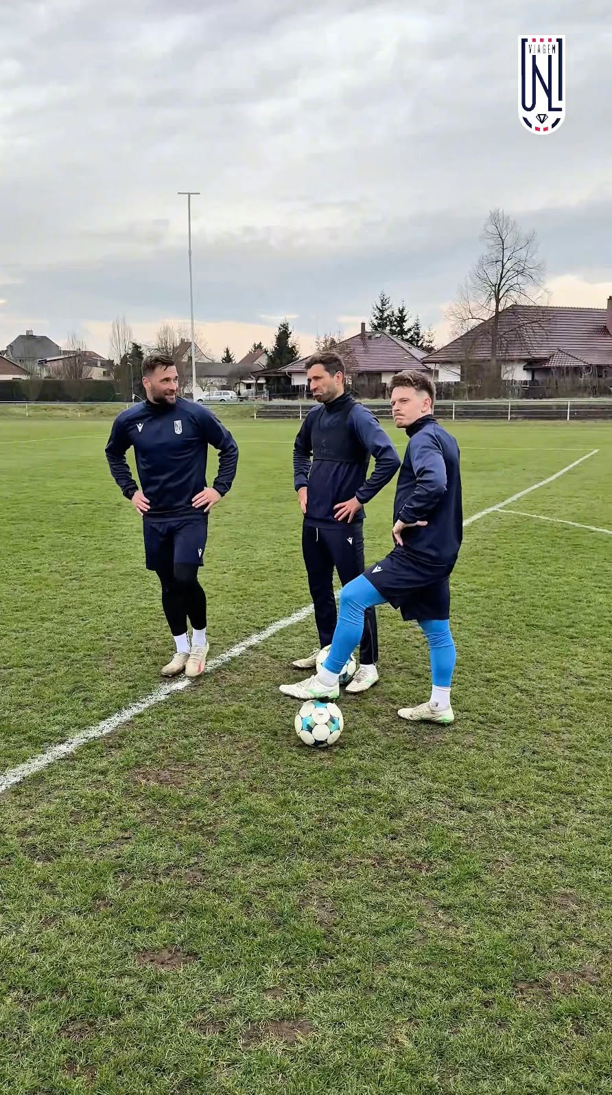 PENALTY S DANEM FERENCEM: Dan vyzval hráče našeho „A“ týmu v penaltovém rozstřelu.