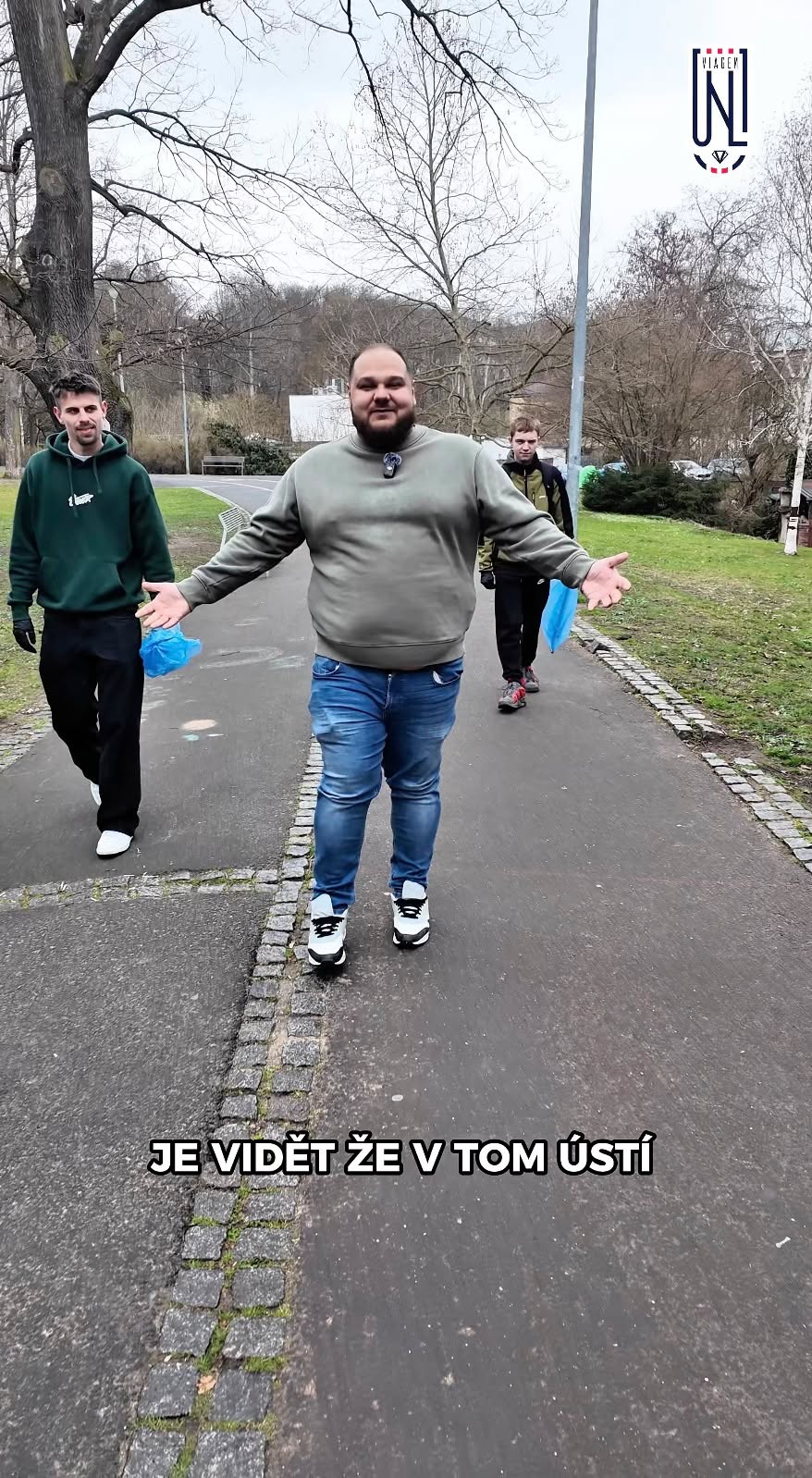 Uklízíme ústí: V Ústí je čisto. Skoro jsme neměli žádnou práci.
