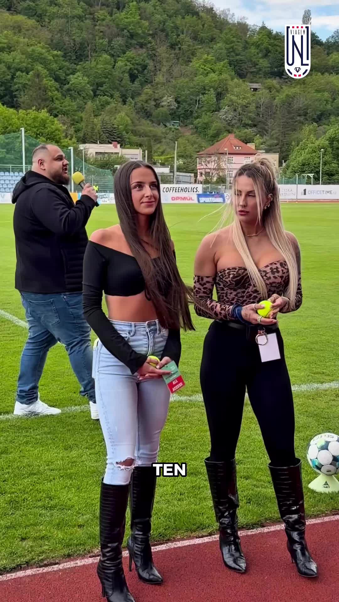 Příprava na poločasovou soutěž